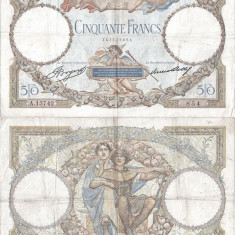 1933 (15 VI), 50 francs (P-80b.1) - Franța