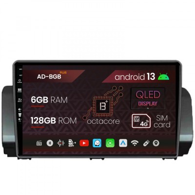 Navigatie Dacia Sandero (2021-Prezent), Android 13, B-Octacore 6GB RAM + 128GB ROM, 10.1 Inch - AD-BGB10006+AD-BGRKIT366V3 foto