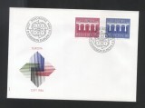 Switzerland 1984 Europa CEPT Mi.747-748 FDC UN.011