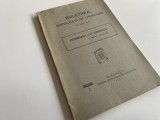 HENRIETA SACHELARIE, PESIMISMUL LUI EMINESCU. BUCURESTI 1927 TEZA DE DOCTORAT LA FACULTATEA DE LITERE DIN BUCURESTI