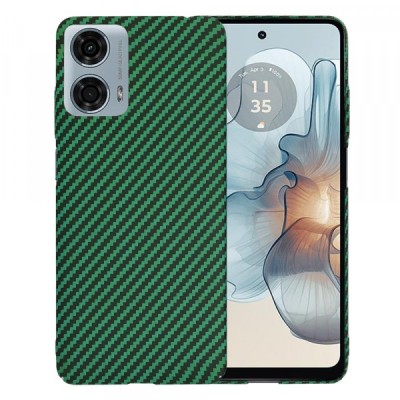 Husa pentru Motorola Moto G24 Power, Techsuit, Carbonite FiberShell, Verde foto
