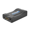 Convertor HDMI in-SCART out, adaptor inclus, Negru, General