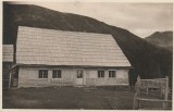 1935 Ilustrata turistica SKV Casa de Turisti Barcaciu (Cabana Barcaciu - Muntii Fagaras), fotograf Josef Fischer