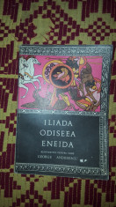 Iliada Odiseea Eneida an1970/ilustratii iacob dezideriu /198pagini foto