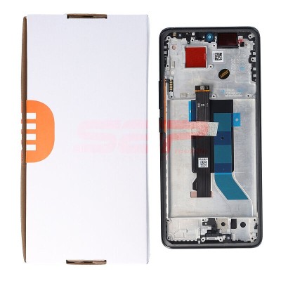 LCD+Touchscreen cu Rama Xiaomi Redmi Note 14 Pro 5G BLACK Original Service Pack foto