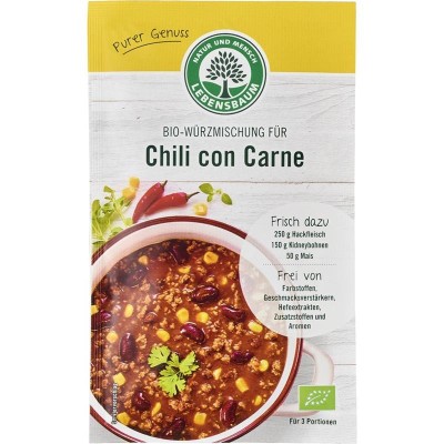 Condiment pentru Chili Con Carne Bio 30 grame Lebensbaum foto