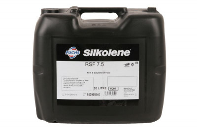 Ulei de amortizor de amortizare Silkolen RSF 7.5 SAE 7.5W 20L ISO 32 la transmisii și suspensii din spate foto