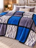 Cumpara ieftin Patura Cocolino Blueberry 200x230 cm , Moale, Calduroasa E i Antialergica