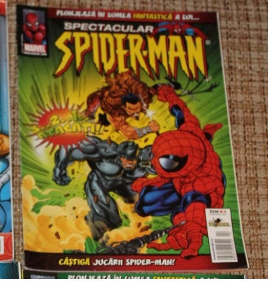 revista Spectacular Spider-man 2007 nr 5 benzi desenate romana foto