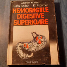 Hemoragiile digestive superiore George Ionescu