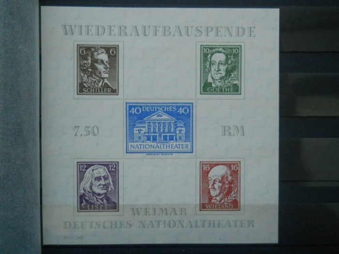 CN 1946 BLOC GERMANIA,TURINGIA