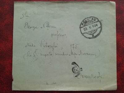1934-P.Circ.-Fagaras-Bucuresti-St. goarna 36 III-RAR foto