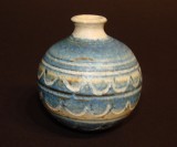 Vas din ceramica smaltuita, anii 1970, de provenienta scandinava