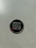 Emblema Capac Roata SEAT Negru 60mm Aluminiu Ibiza Leon Toledo