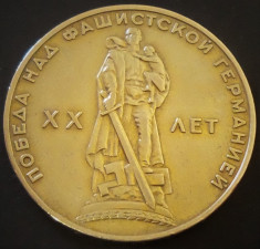 Moneda comemorativa 1 Rubla Lenin - URSS, 20 ani! *cod 3162 B foto