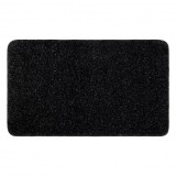 Covor baie SYNERGY, glamour, anti-alunecare, moale - lurex negru, 50x80 cm