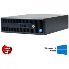 Sistem desktop HP PRODESK 600 G2 INTEL CORE I5-6500 3.20GHZ 8GB DDR4 128GB SSD SFF SOFT PREINSTALAT WINDOWS 10 PRO Refurbished foto