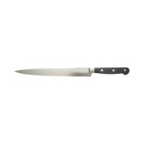 Cutit feliat profesional 25cm, lama otel 5Cr15MoV, maner ABS negru Breckner Germany