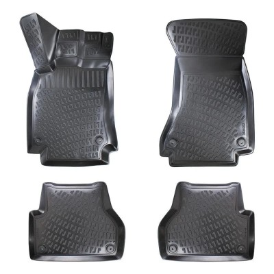 Set covorase auto cauciuc umbrella pentru audi a4 b8 (typ 8k) 2008-2016 foto