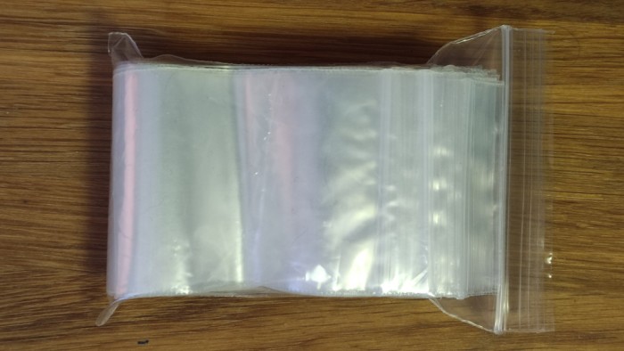 Set 50 pungi / pungute ziplock plastic 5/9 cm perfecte pentru pastrat monede
