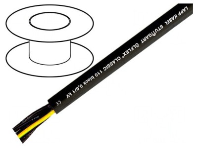 Cablu &amp;Ouml;LFLEX CLASSIC 110 BK 4G4mm2 600V 1kV Cu Neecranat foto