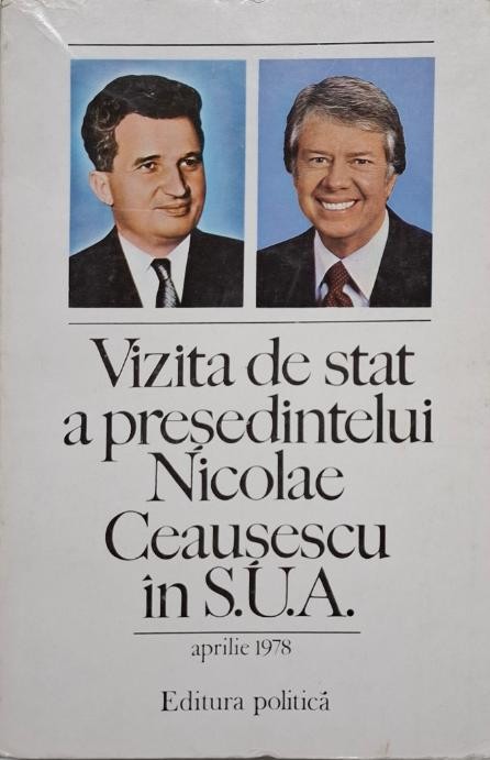 Vizita de stat a presedintelui Nicolae Ceausescu in S.U.A. (12-17 aprilie 1978)