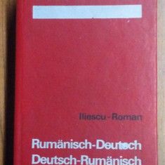 Worterbuch Rumanisch Deutsch Deutsch Rumanisch Iliescu-Roman