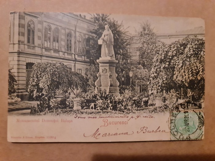 București - Monumentul Domniei Bălașa.