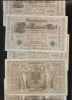 Germania 1000 Mark 1910, Bancnota, Stare F-VF, Stampila Verde, Pret/bucata