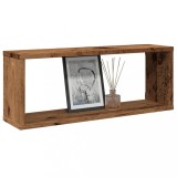 vidaXL Rafturi perete cub 6 buc. lemn vechi 60x15x23cm, lemn prelucrat