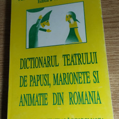 Dictionarul Teatrului de papusi, marionete, animatie din Romania-Cristian Pepino
