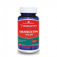 Quercetin+Vitamina D3, 60cps, Herbagetica