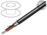 Cablu ecranat Al-PET PVC crom 300V 305m