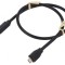 Cablu USB 2.0 USB B Micro la USB C 0,5m Negru 480Mbps