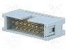 Conector IDC, 14 pini, pas pini 2.54mm, CONNFLY - DS1015-14NN0A