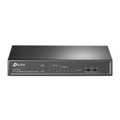 SWITCH PoE TP-LINK 8 porturi 10/100Mbps (4 PoE), IEEE 802.3af, carcasa metalica &amp;quot;TL-SF1008LP&amp;quot; (timbru verde 2 lei) foto