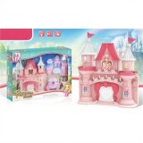 Jucarie interactiva, Castel muzical cu lumini si caleasca, +3 ani, Oem