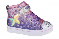 Pantofi pentru adida?i Skechers Twi-Lites Lil Starry Gem 314400N-LVMT violet foto