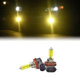 Cumpara ieftin Set 2 becuri H11 pentru proiectoare de ceata, culoare galbena, 12V, 55W