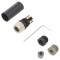 Conector M8 mamă pe cablu IP67 30V