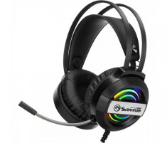 Casti Gaming Marvo HG8902 Stereo Iluminare Rainbow foto