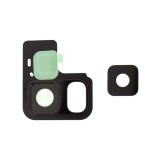Geam Camera Samsung A8 2018 A530 Negru + Rama KLS
