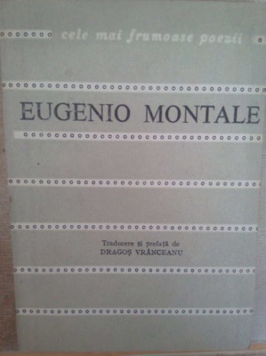 Eugenio Montale - Poeme alese (1983) foto