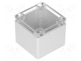 Carcasă universală GAINTA 100mm x 100mm x 90mm policarbonat IP65