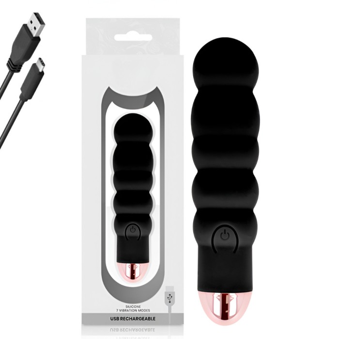 Vibrator Portabil, 7 Moduri de Vibratie, Silicon Medical, Fara BPA, pentru Senzatii si Placeri Unice, Usor de Curatat, Silentios, Cablu USB Inclus, 13