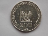 200 ZLOTY 1974 POLONIA-argint