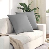vidaXL Perne pentru canapea 2 pcs Gri 60 x 60 cm țesătură 42014010