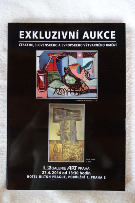 Catalog licitatie Galerie ART Praga - 27.04.2014 (stare impecabila)