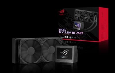 Cpu cooler asus rog ryujin iii 240 water block water block dimention: 89 x 91 foto