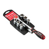 Set tubulare 1/2 cu clichet, 8 piese, pentru uz casnic si atelier